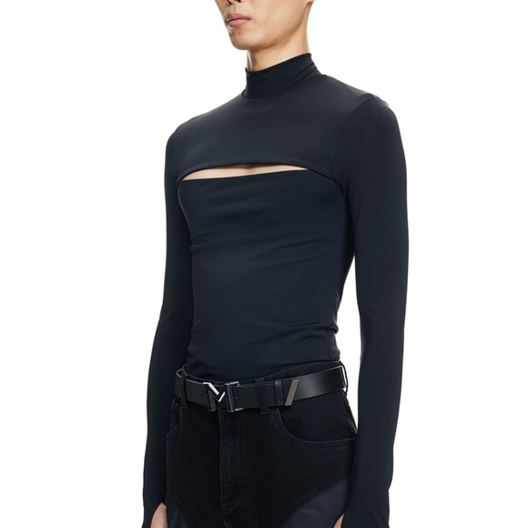 Mugler X H&M Jersey Cut-Out Shirt (Mens) NWT XXL - Picture 11 of 11